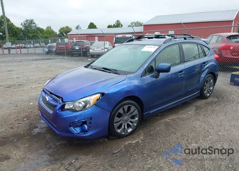 2012 Subaru Impreza 2.0I Sport Premium из США, поврежденный, VIN JF1GPAL64CG236393